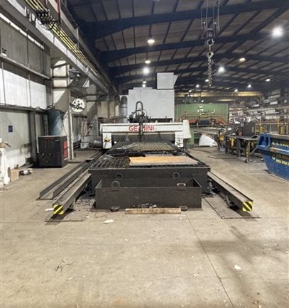 Ficep Gemini HP25 CNC plasma with Hypertherm HPR260XD
