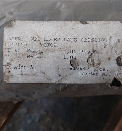 Bautz Motor DC E644a-MGB-K-001B-4