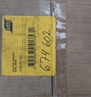 ESAB 674602 0349501001 CENTRAL ADAPTER