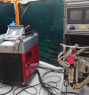 AMI 415 Orbital Welder with Model 52 with remote Vision System