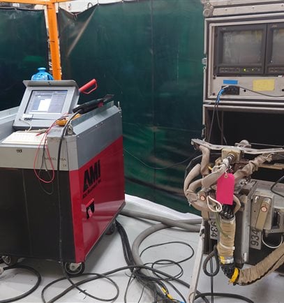 AMI 415 Orbital Welder with Model 52 with remote Vision System