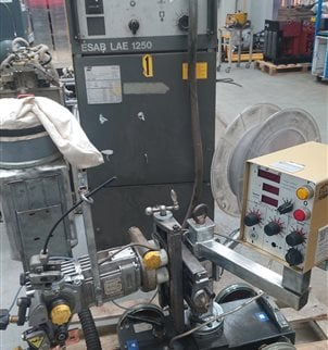 ESAB A6 Mastertrac Subarc With peg1 controls and OPC Recovery