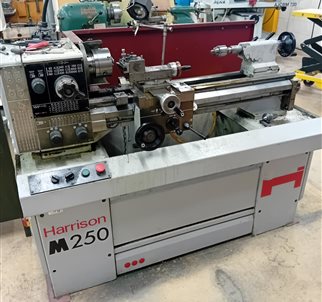 Harrison M250 Lathe with chuck