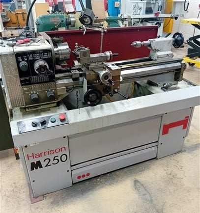 Harrison M250 Lathe with chuck