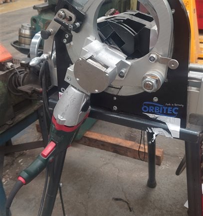 Orbitec ORS 115 Pipe Cutter for orbital weld prep