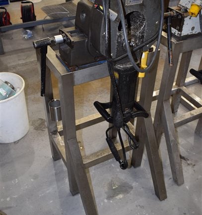 Orbitalum GF4 Pipe Cutting and Bevelling Machine