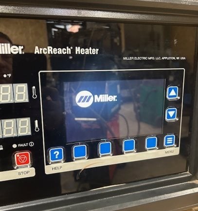 Miller ArcReach Heater Portable air-cooled induction heating system