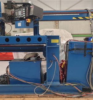 SAF AIR LIQUIDE Seam Welder 1250mm Welding Length