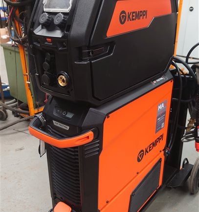 Kemppi Fastmig X5P MIG welder HD 300 X5 WFU + Super snake