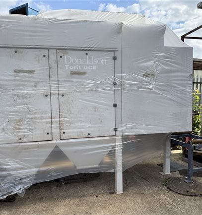 Donaldson DCE DFPRO 12 Filtration system. Used 10m x 2.5m cutting bed 
