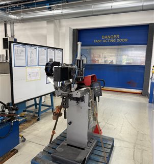 AMET Precision Bench Seam Welder - last used for bellows