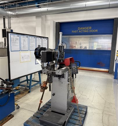 AMET Precision Bench Seam Welder - last used for bellows