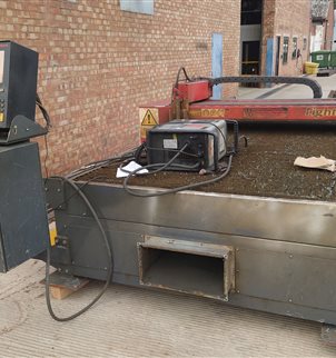 Esprit Lightning 1500 CNC Plasma table with EDGE CNC 