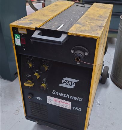 ESAB Smashweld 160 MIG welder, single phase
