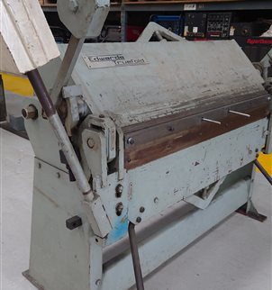Edwards Truefold Sheetmetal Folding Machine - manual