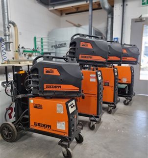 Kemppi FastMig KM400 MIG welder. Water cooled or Air cooled package