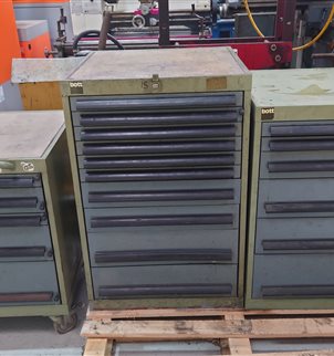 Bott 5, 6, 10 Drawer Cabinets with Keys