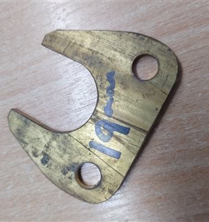 Nelson Brass Foot Plate
