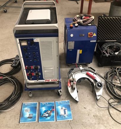 Polysoude P6 HW Orbital welder with MU IV 275 or 128 weld head