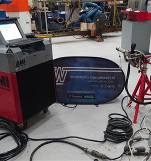 AMI 415 un-used Orbital Welding Supply with 79-2375 head unused  