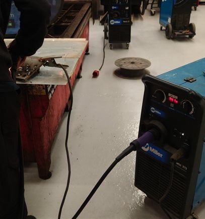 Miller Migmatic 273 compact with faults but working Price 350 AS IS 