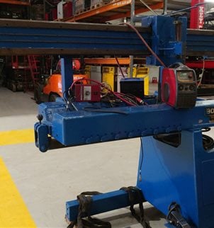 Bode 2/HSW 4-32 Longitudinal Seam Welder with TIG 