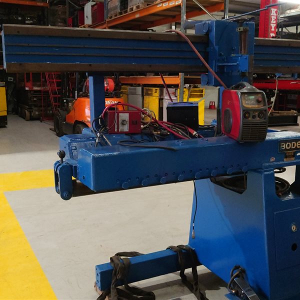 Bode  2/HSW 4-32 Seam Welder with Selco dc tig