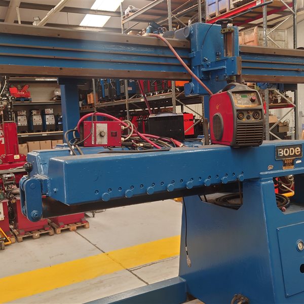 Bode 2/HSW 4-32 Longitudinal Seam Welder with TIG 