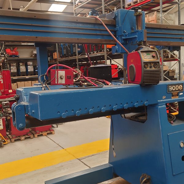 Bode 2/HSW 4-32 Longitudinal Seam Welder with TIG 