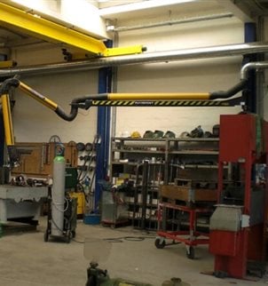 Plymovent Multi Dust Bank & Fume Extraction FlexMax Extension Crane