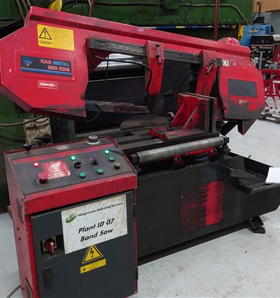 KarMetal 350KDG Semi Automatic Bandsaw