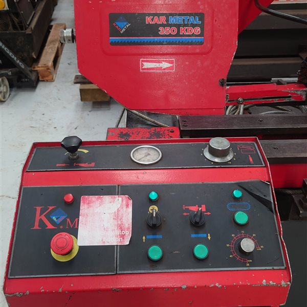 KarMetal 350KDG Semi Automatic Bandsaw