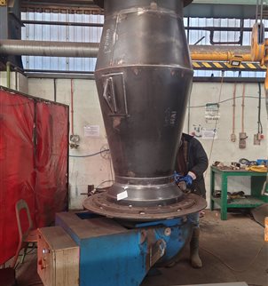 Co-weld 1000kg Welding Positioner