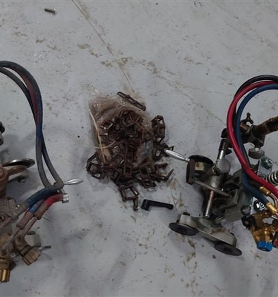 Manual Chain Pipe Cutting Machine gas cutting 