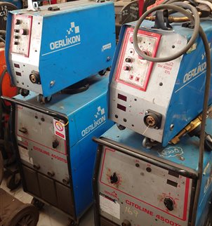 Oerlikon Citoline 4500 TS MIG welder with separate wire feed