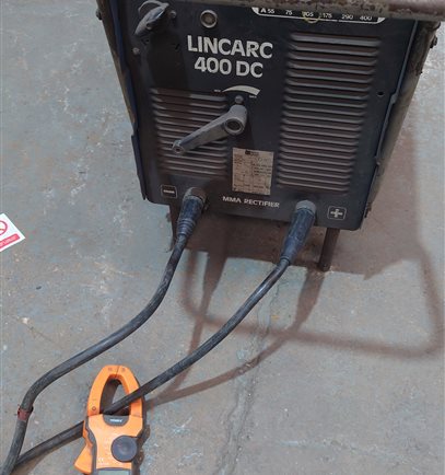 Lincoln Arcos 400 DC stick welder AS SEEN working @ £150 GBP