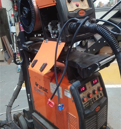 Jasic MIG 450 welder with PO45 Wire Feed, Water Cooled