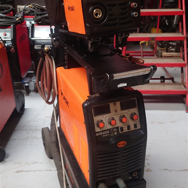 Jasic MIG 450 welder with PO45 Wire Feed, Water Cooled