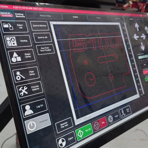 Lincoln Torchmate LINC-CUT 1530W Plasma Cutting Machine AS NEW 