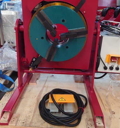 300kg Positioner, 180mm Centre Thru Hole without Table 