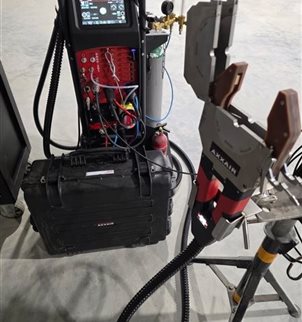 Axxair SAXX-201/SATFX Orbital welder with SATFX-76 As new 