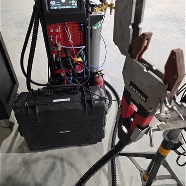 Axxair SAXX-201/SATFX Orbital welder with SATFX-76 As new 