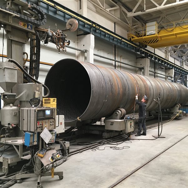 ESAB MKR 300 4x4 Column & Boom with SubArc & plasma/TIG welding