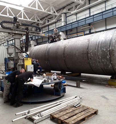 ESAB MKR 300 4x4 Column & Boom with SubArc & plasma/TIG welding