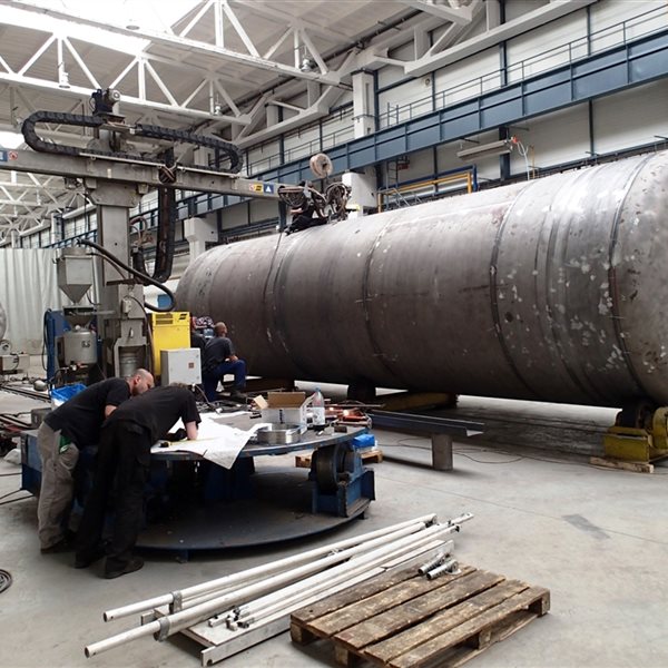 ESAB MKR 300 4x4 Column & Boom with SubArc & plasma/TIG welding