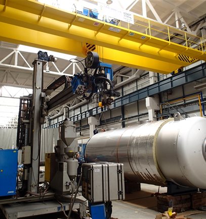 ESAB MKR 300 4x4 Column & Boom with SubArc & plasma/TIG welding