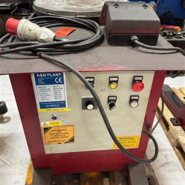 A & N WHP 5. 500kg Welding Positioner