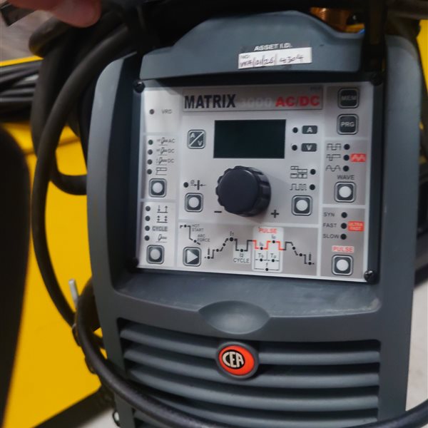 CEA MATRIX 300 AC/DC TIG welder, water cooled 