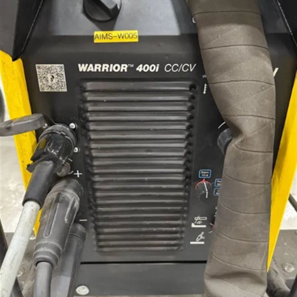 Esab Warrior 400i cc/cv with  304 wire feed mig welder