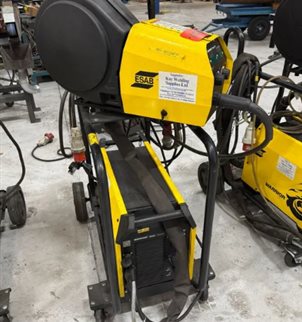 Esab Warrior 400i cc/cv with  304 wire feed mig welder